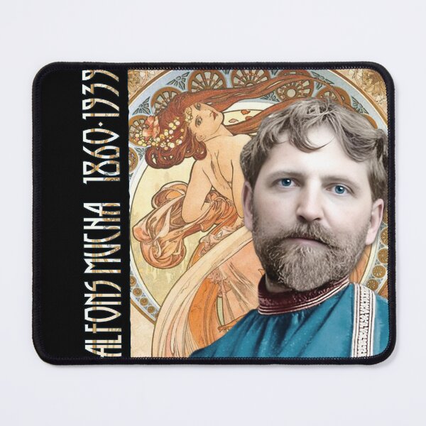 Item preview, Alfons Mucha "Die Vier Künste - Tanz" | Wiener Überraschung designed and sold by wnrbrrschng.