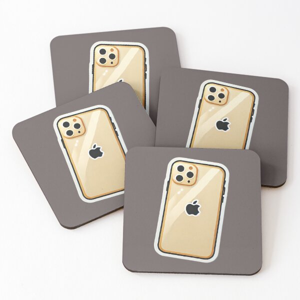 Item preview, Golden iPhone Cartoon Sticker designed and sold by swang22.