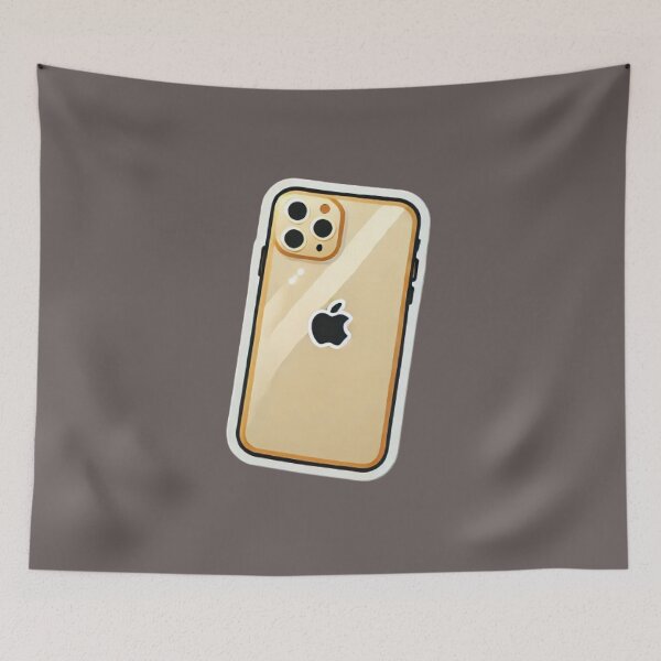 Item preview, Golden iPhone Cartoon Sticker designed and sold by swang22.