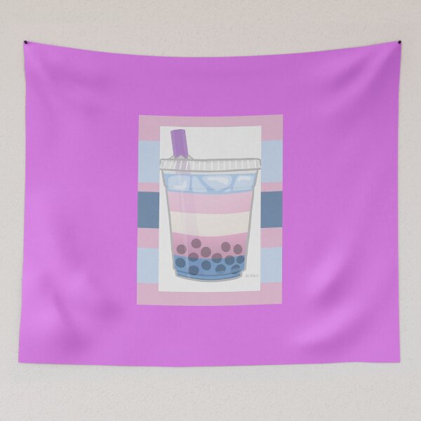 Item preview, Transgender Boba Tea LQBTQ+ art designed and sold by SimplyPsycho.