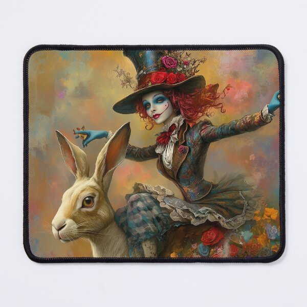 Item preview, The Mad Hatter's Escape from the Perpetual Tea Party designed and sold by Rebecka Eggers.