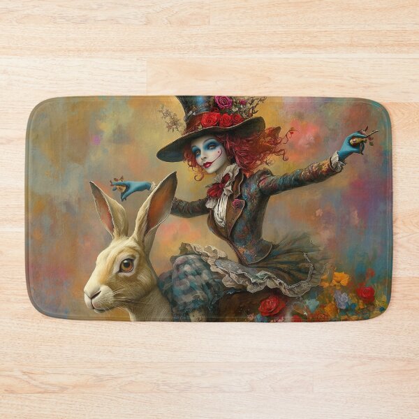 Item preview, The Mad Hatter's Escape from the Perpetual Tea Party designed and sold by Rebecka Eggers.