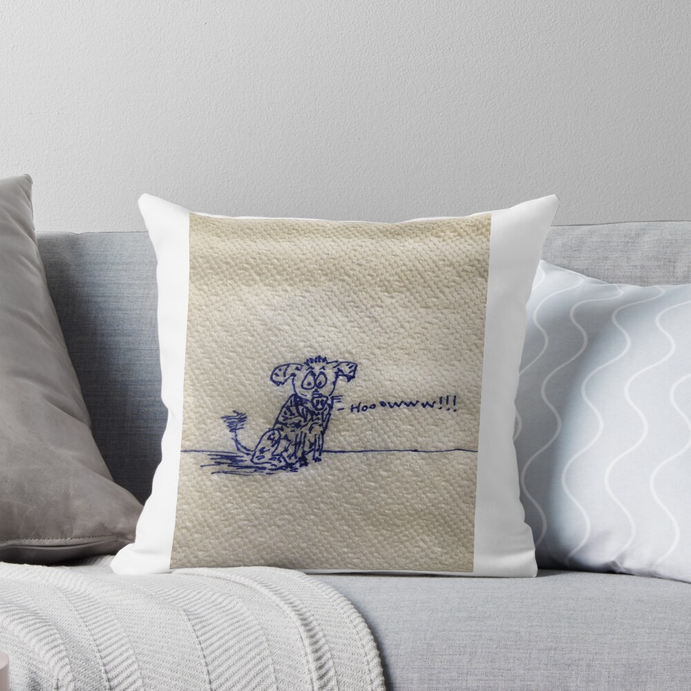 Item preview, Throw Pillow designed and sold by gearasaurus.