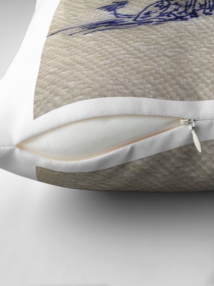 Thumbnail 2 of 4, Pillow, A dog named Frank designed and sold by gearasaurus.