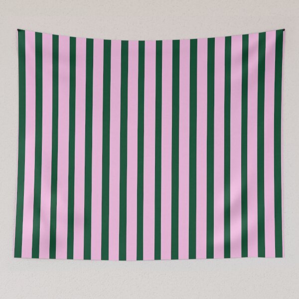 Item preview, Pink and Green Stripes Pattern designed and sold by OneThreeSix.
