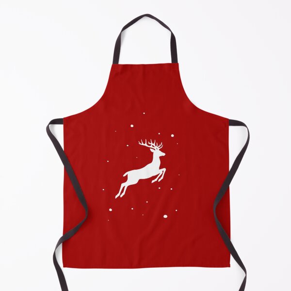 Item preview, Christmas Deer Dashing Through the Snow, Unique designed and sold by villacreativa.