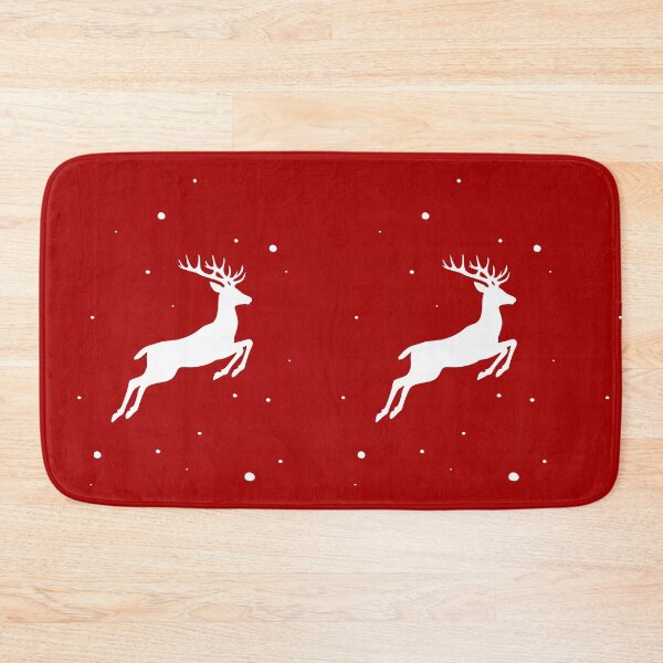 Item preview, Christmas Deer Dashing Through the Snow, Unique designed and sold by villacreativa.