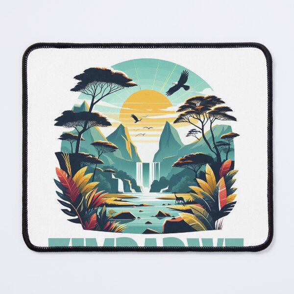 Item preview, Zimbabwe designed and sold by Red-forever.