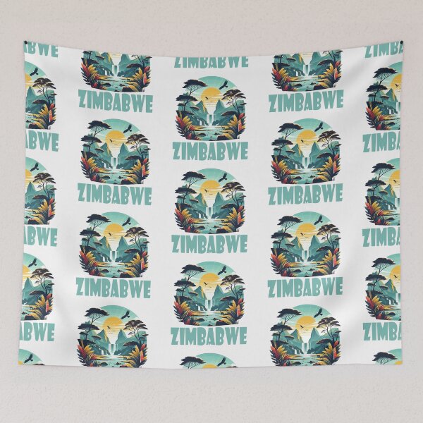 Item preview, Zimbabwe designed and sold by Red-forever.