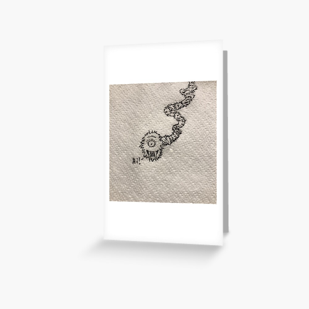 Item preview, Greeting Card designed and sold by gearasaurus.
