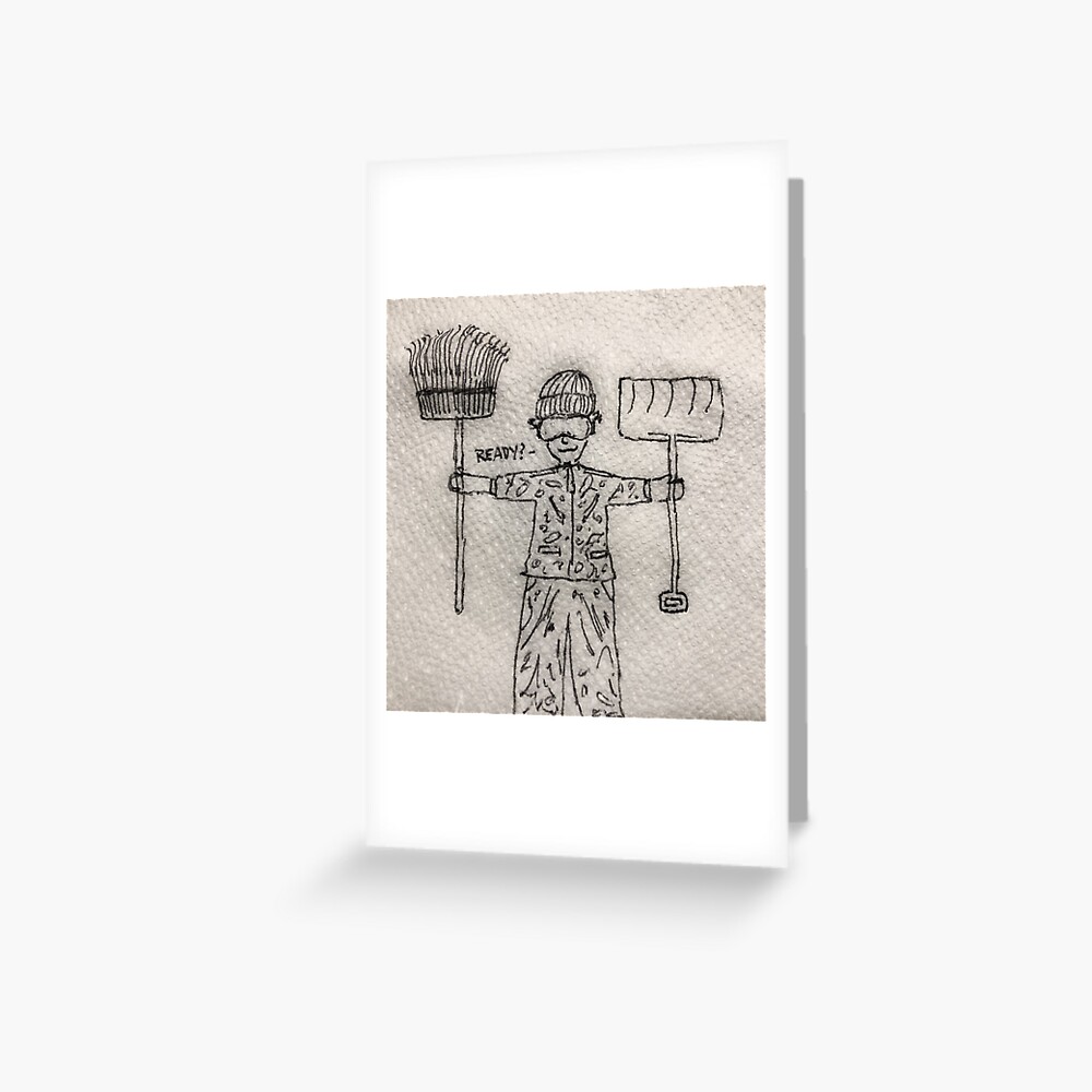 Item preview, Greeting Card designed and sold by gearasaurus.