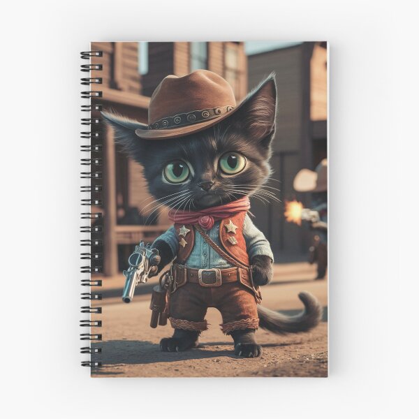 Item preview, The Cowboy Cat - A Robbery designed and sold by lavka-xd.