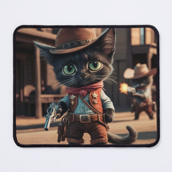 Item preview, The Cowboy Cat - A Robbery designed and sold by lavka-xd.