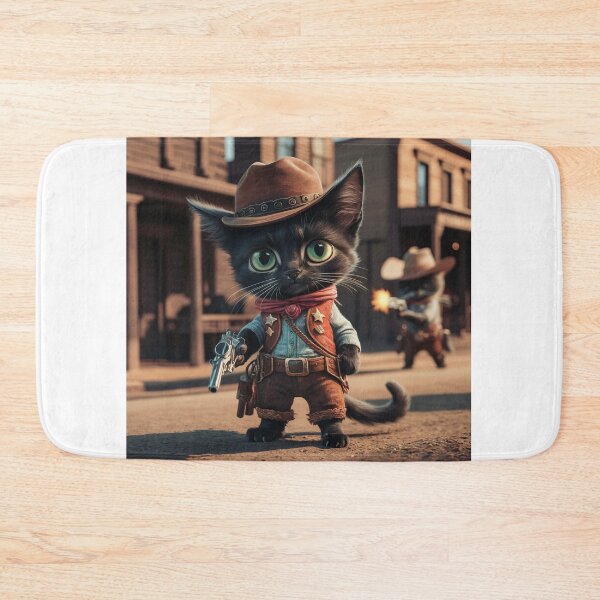 Item preview, The Cowboy Cat - A Robbery designed and sold by lavka-xd.