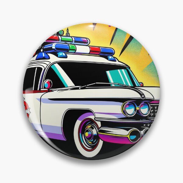 Item preview, The Ectomobile Ecto-1: The Iconic Ghostbusters Car vol.9 designed and sold by janarspixels.