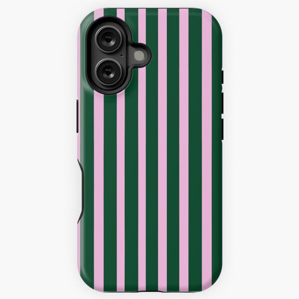 Item preview, Green and Pink Stripes Pattern designed and sold by OneThreeSix.