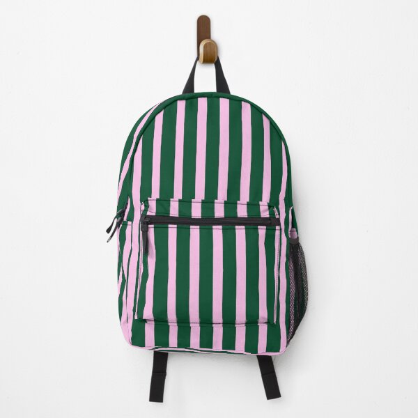 Item preview, Green and Pink Stripes Pattern designed and sold by OneThreeSix.