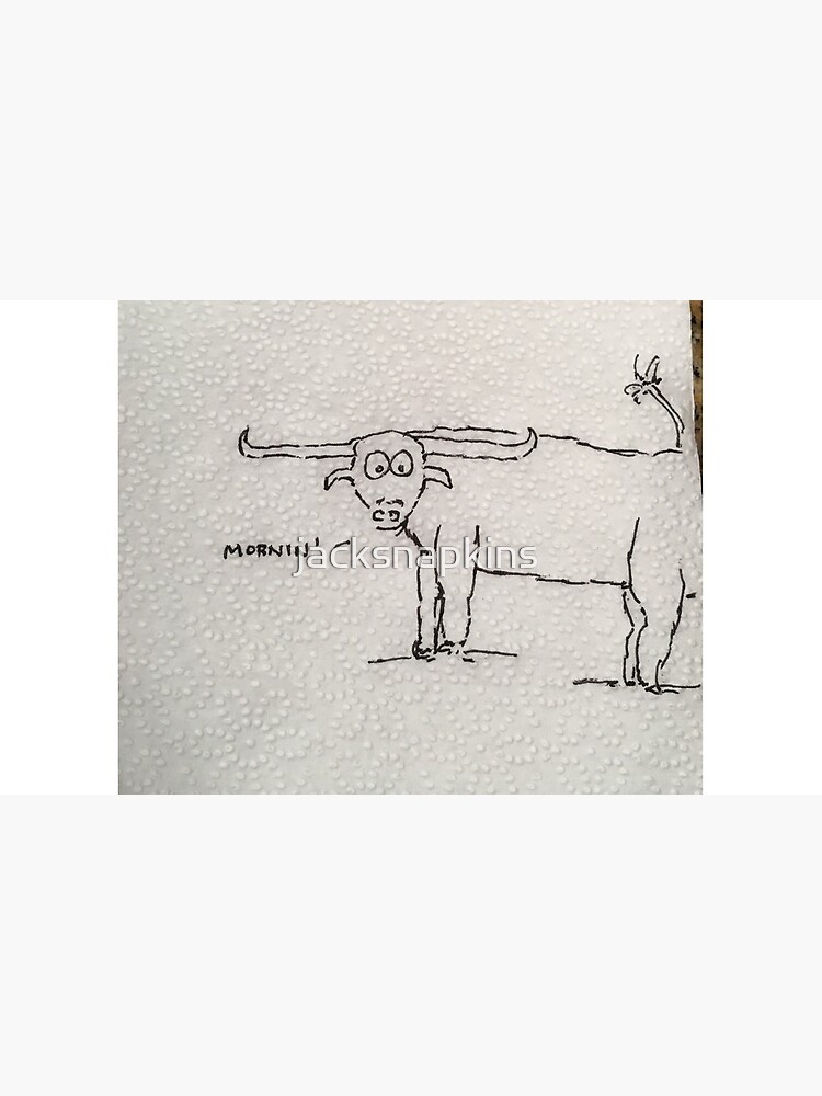 Thumbnail 6 of 6, Coffee Mug, A bull named Henson designed and sold by gearasaurus.