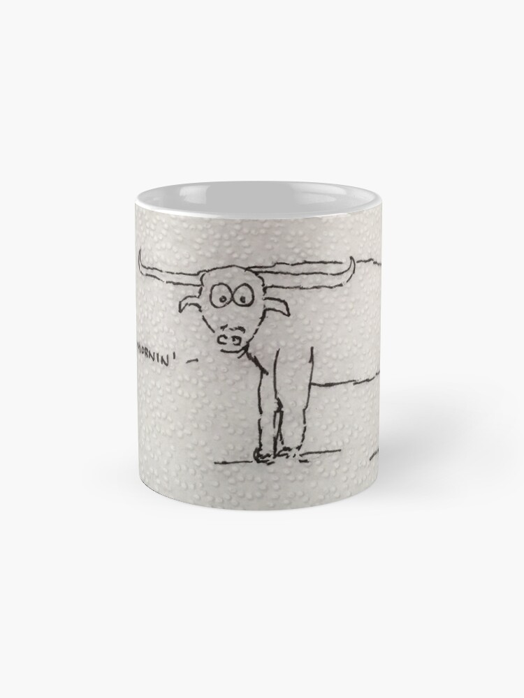 Thumbnail 4 of 6, Coffee Mug, A bull named Henson designed and sold by gearasaurus.