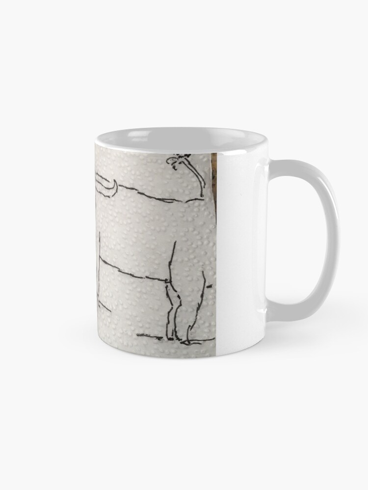 Thumbnail 5 of 6, Coffee Mug, A bull named Henson designed and sold by gearasaurus.