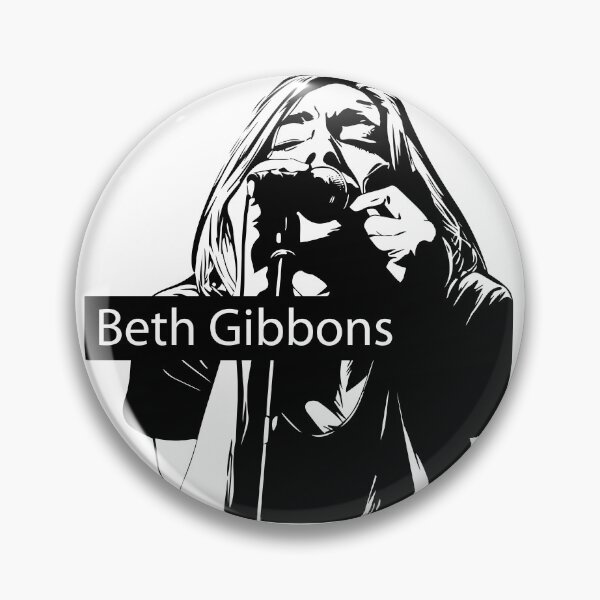 Item preview, Beth Gibbons Black&White – Vector Art designed and sold by reznieh.