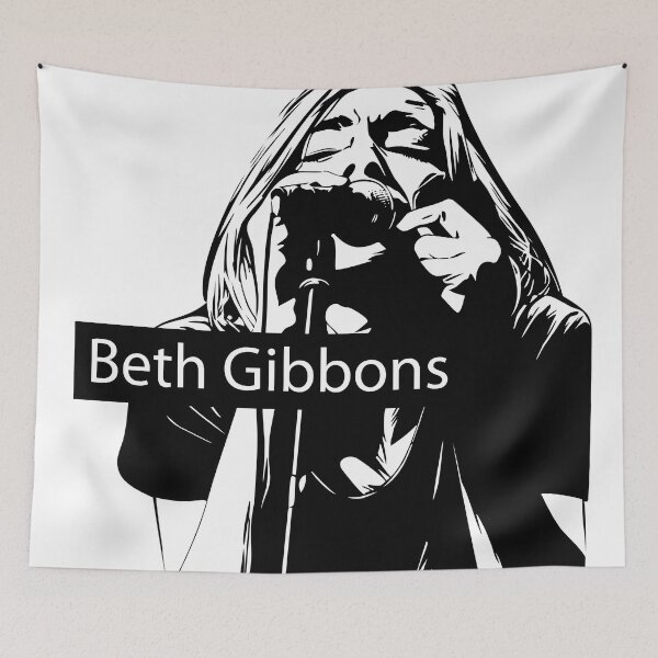 Item preview, Beth Gibbons Black&White – Vector Art designed and sold by reznieh.