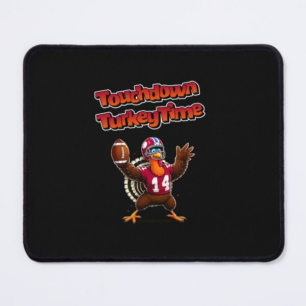 Item preview, Touchdown Turkey Time - Thanksgiving Football Fun! designed and sold by DominEdge.