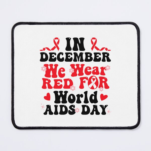 Item preview, Aids Day Awareness, In December We Wear Red For World Aids Day 2024 designed and sold by ArtByKatti.
