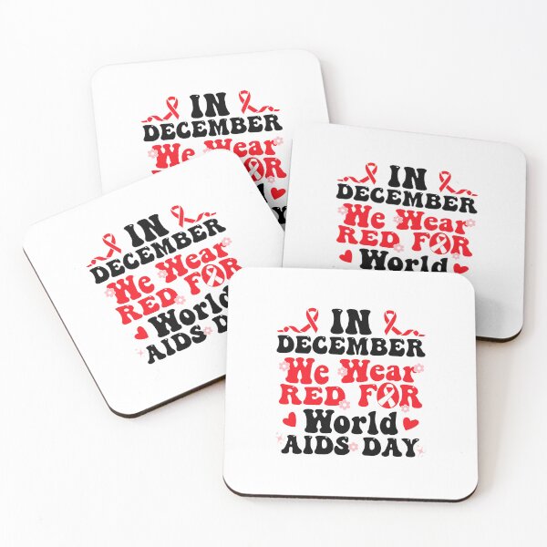 Item preview, Aids Day Awareness, In December We Wear Red For World Aids Day 2024 designed and sold by ArtByKatti.