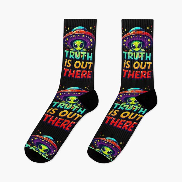 Item preview, The Truth Is Out There Alien UFO Funny Quote designed and sold by TheArtOfPat.
