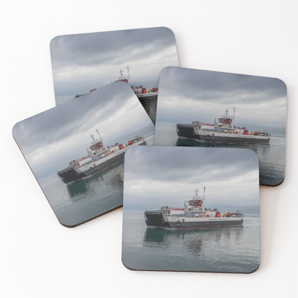 Item preview, Ferry Arriving in Skye from Mainland Scotland designed and sold by Kasia Design.