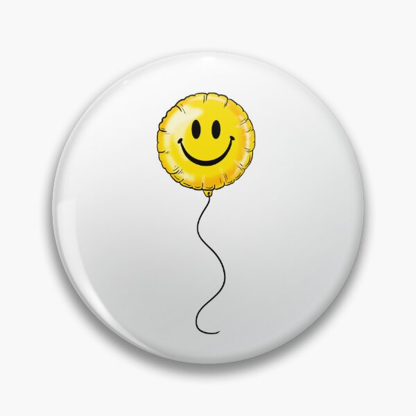 Item preview, Yellow Smiley Face Balloon designed and sold by ghayle.