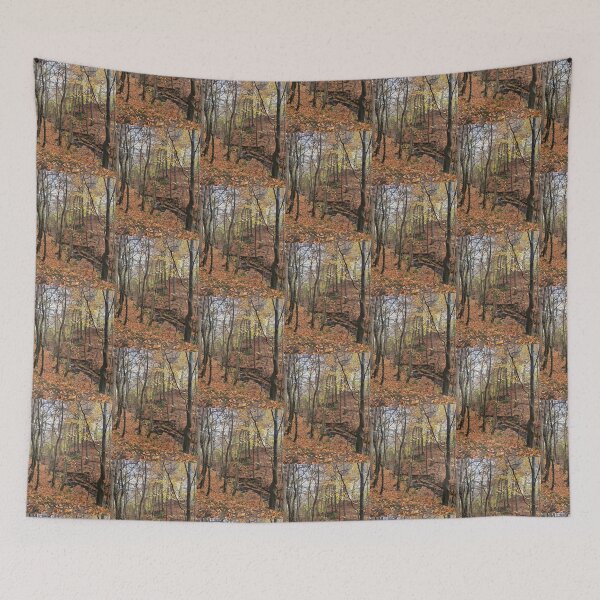 Item preview, Autumn stream with trees photograph.  designed and sold by esvb.