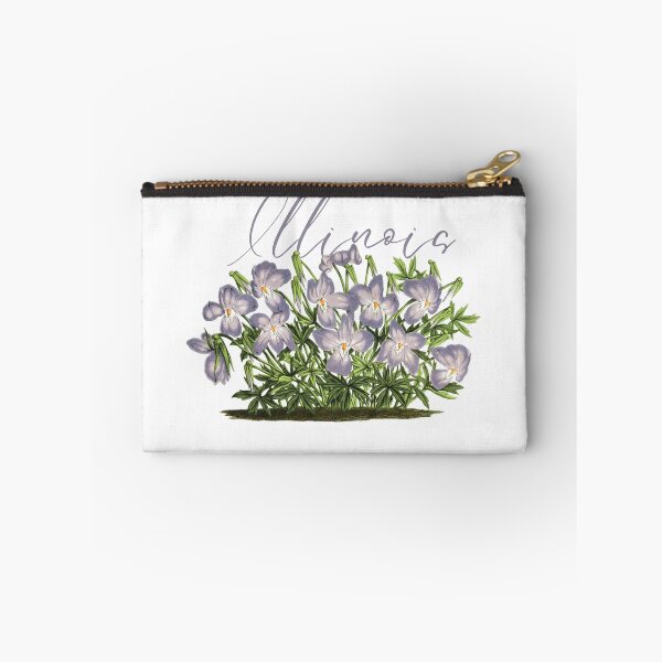 Artikelvorschau, Illinois State Flower Violet Klassisches T-Shirt Aufkleber entworfen und verkauft von ThinkNature!.