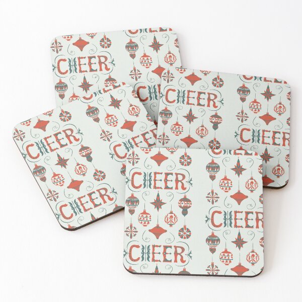 Item preview, Cheer - Christmas Pattern Design 3 designed and sold by HahaHandlesHub.