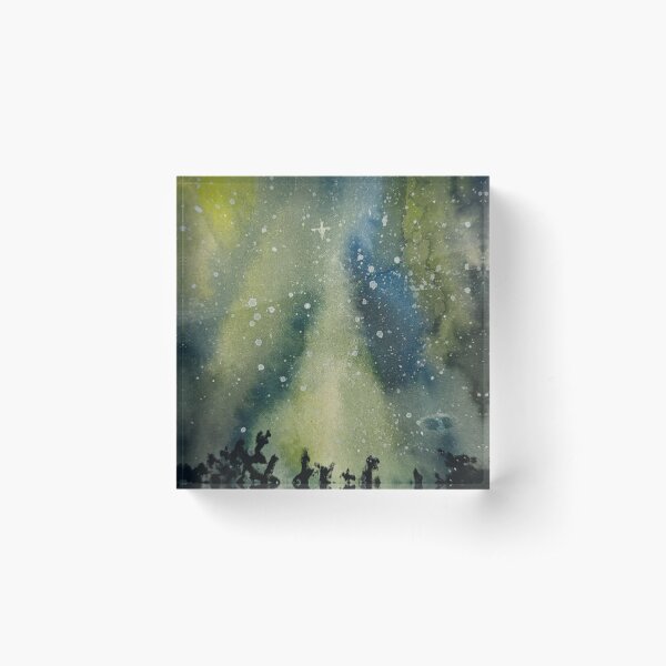 Item preview, Green galaxy  designed and sold by Brittany Dempsey Arts .