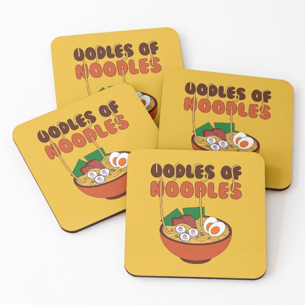 Item preview, OODLES OF NOODLES - Bowl of Asian Ramen Noodle Soup designed and sold by Darling DeDe.