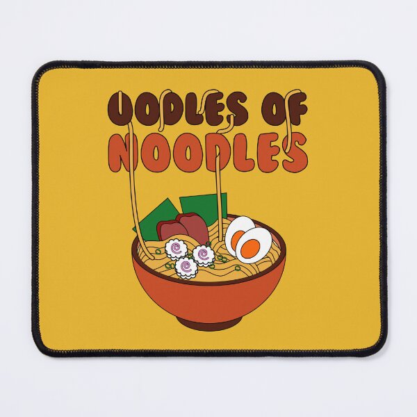Item preview, OODLES OF NOODLES - Bowl of Asian Ramen Noodle Soup designed and sold by Darling DeDe.