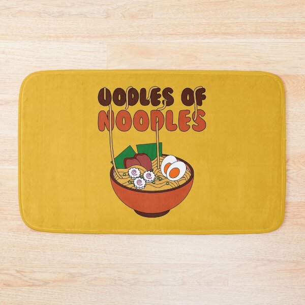 Item preview, OODLES OF NOODLES - Bowl of Asian Ramen Noodle Soup designed and sold by Darling DeDe.