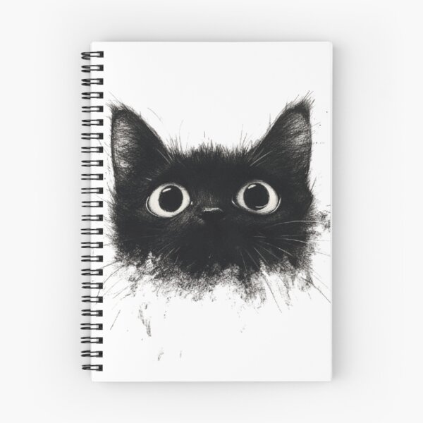 Aperçu de l'œuvre Chat noir pris sur le fait créée et vendue par 2Shooze.