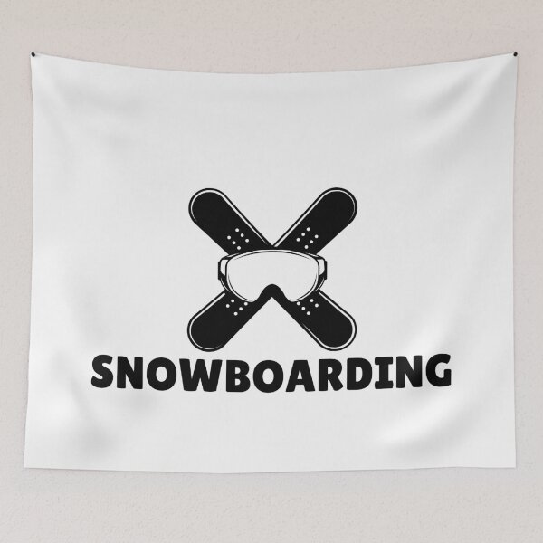 Item preview, SNOWBOARDING (5) - BLACK designed and sold by ArtsyCity.
