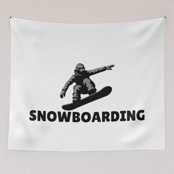 Item preview, SNOWBOARDING (6) - BLACK designed and sold by ArtsyCity.
