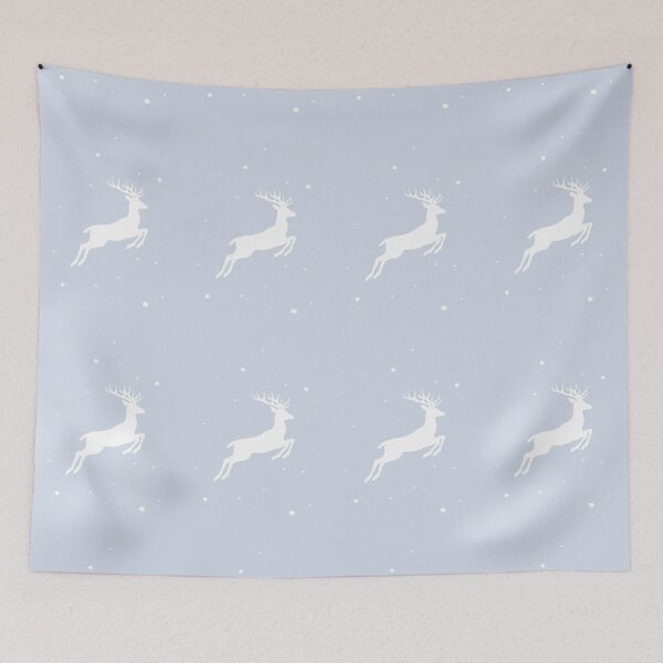 Item preview, Christmas Deer Dashing Through the Snow, Unique designed and sold by villacreativa.
