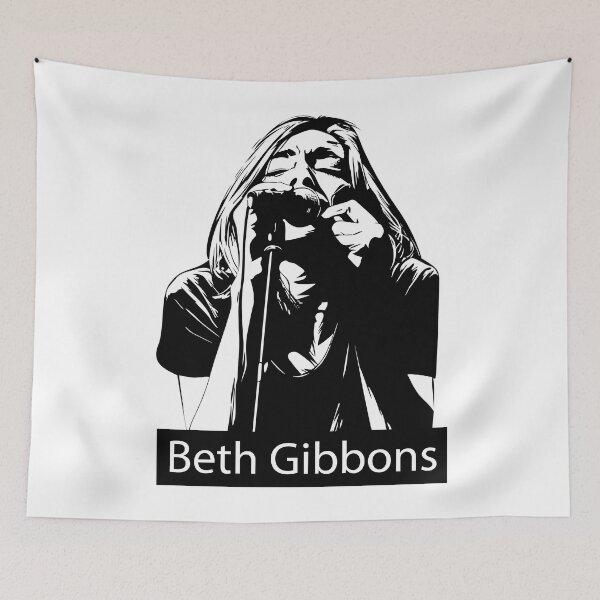 Item preview, Beth Gibbons Black&White – Vector Art designed and sold by reznieh.