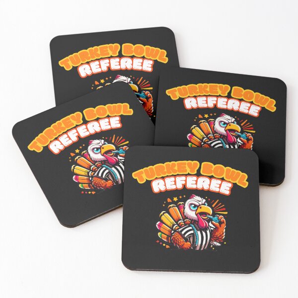 Item preview, Turkey Bowl Referee: Thanksgiving Game Day Style designed and sold by DominEdge.