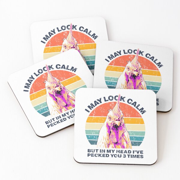 Item preview, I MAY LOOK CALM, BUT... designed and sold by Leo-Stride.