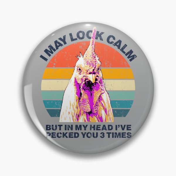 Item preview, I MAY LOOK CALM, BUT... designed and sold by Leo-Stride.