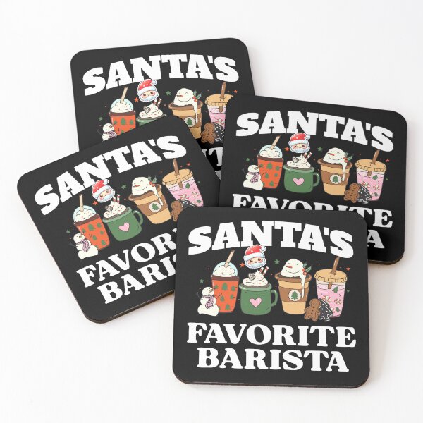 Item preview, Christmas Barista T Shirt designed and sold by SeasonXpress.
