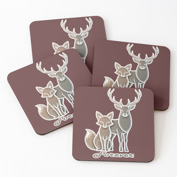 Item preview, Vixen and Stag Forever  designed and sold by Vixen-Games.