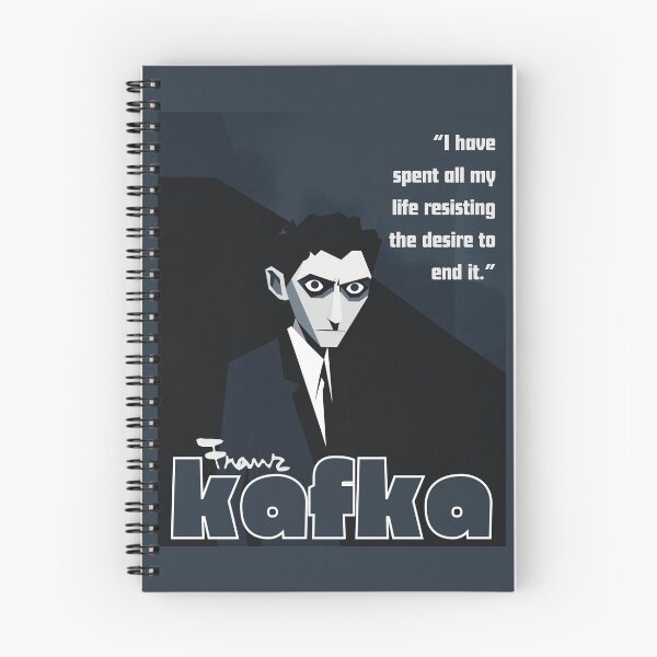 Item preview, franz kafka quote kafka signature literary quote pessimist designed and sold by Alyn8.